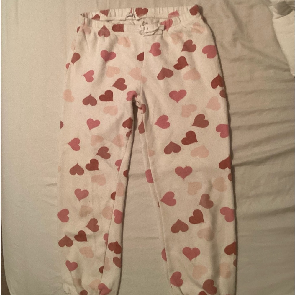 Grayson Threads Size 10/12 L heart pants kids
